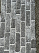 PANOU DECORATIV POLISTIREN caramida in relief 689-038, 100x50x2 cm- Livrare rapida !