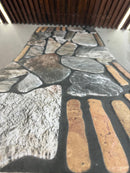 PANOU DECORATIV POLISTIREN PIATRA - 650-204, 120 x 50 x 2 cm