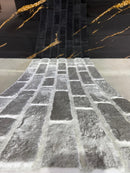 PANOU DECORATIV POLISTIREN caramida in relief 689-038, 100x50x2 cm