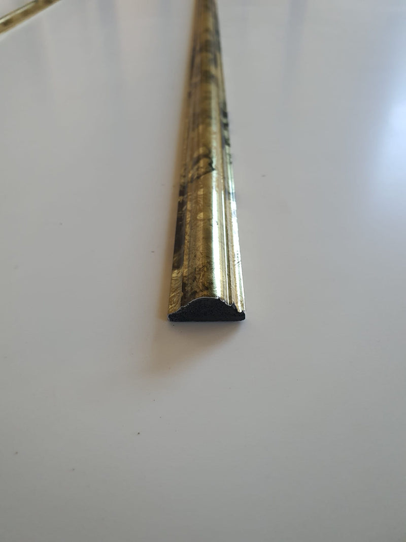 Brau decorativ din Polimer Dur,MARMURAT, 300 x 2.5 x 1.5 cm , MOB-02