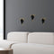 Aplica de perete, neagra, 24 x 13 cm- q-home.ro