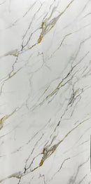 PANOU DECORATIV PVC imitatie marmura CARRARA GOLD, 122 x 270 cm- Ridicare personala din depozit