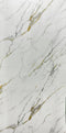 PANOU DECORATIV PVC imitatie marmura CARRARA GOLD, 122 x 270 cm- Ridicare personala din depozit