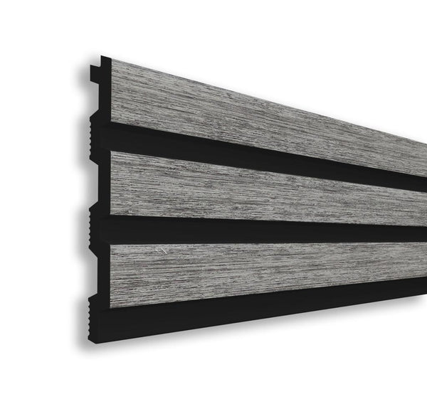 Riflaj decorativ din duropolimer, gri, D 404-104 B, 265 x 11,5 x 1,2 cm- q-home.ro