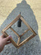 Candelabru cub lemn 100% natural- LIVRARE RAPIDA