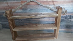Raft rustic 100% lemn natural