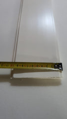 Riflaj decorativ duropolimer, ALB, D 401 , 290 x 10,5 x 0.9 cm- Livrare rapida!