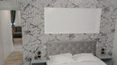 Riflaj decorativ din polistiren, alb / negru, LBX 012, 270 x 60 x 1,5 cm- q-home.ro
