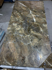 PANOURI DECORATIVE MARMURA PVC - EVEREST KAHVE, 122 x 244 cm- Cu ridicare personala din depozit!!!