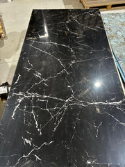 PANOURI DECORATIVE MARMURA PVC-TOPAZ SIYAH , 122 x 244 cm- Cu ridicare personala din depozit!!!