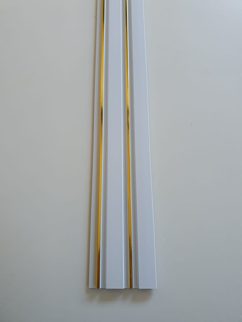 Riflaj decorativ Polimer Dur, WY-004, 280 x 12 x 1.1 cm