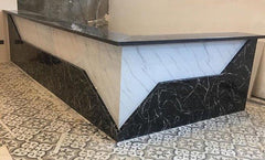 PANOU DECORATIV PVC imitatie marmura CALACATTA WHITE, 122 x 270 cm- Ridicare personala din depozit