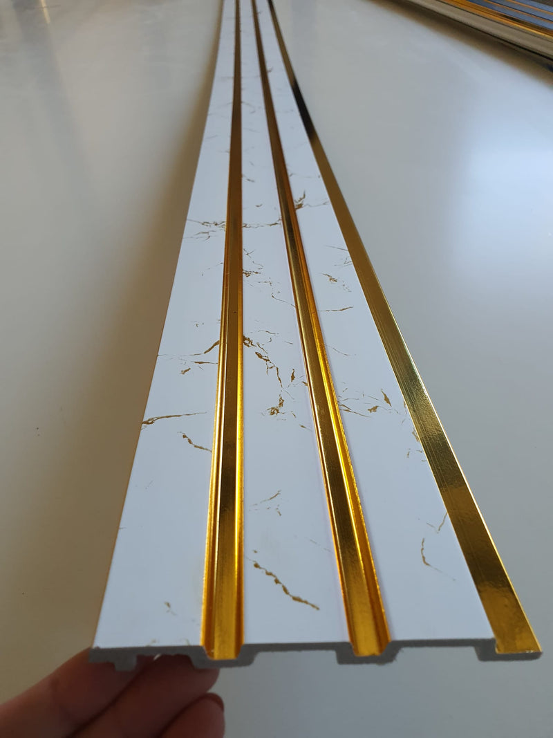 Riflaj decorativ Polimer Dur, WE-005, 280 x 12 x 1.1 cm