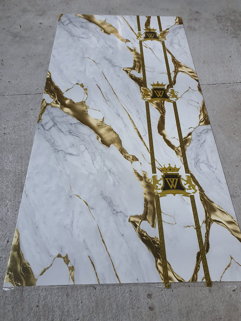 PANOURI DECORATIVE MARMURA PVC , WMP-048 , 122 x 244 cm