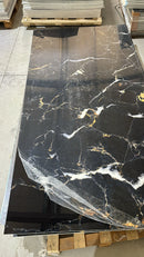 PANOURI DECORATIVE MARMURA PVC  PORTORO BLACK, 122 x 244 cm- Cu ridicare personala din depozit!!!
