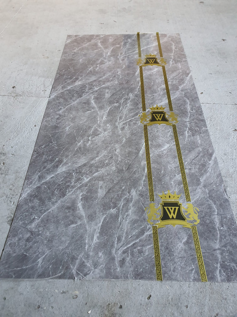 PANOURI DECORATIVE MARMURA PVC , WMP-020 , 122 x 244 cm