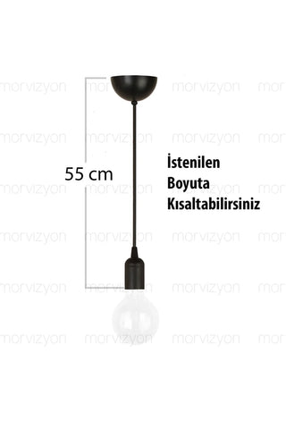 Cablu Morvizyon E27 , culoare neagră