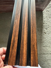 Riflaj decorativ din duropolimer, imitatie stejar, D 404-106, 290 x 11,5 x 1,2 cm