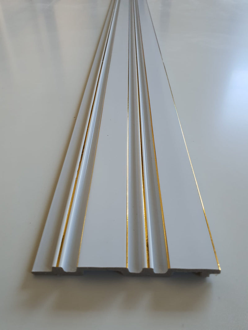 Riflaj decorativ Polimer Dur, WY-003, 280 x 12 x 1.1 cm