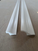 Cornisa led  pentru colt, D 202, 240 x 7,5 x 4,2 cm
