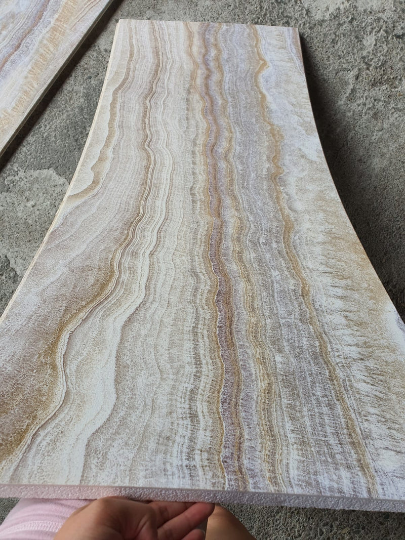Panou decorativ polistiren imitatie marmura, 929-227, 120 x 50 x 2 cm