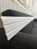 Riflaf decorativ din Polimer Dur , 280 x 12 x 0.8cm , D418-301