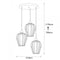 Candelabru suspendat, BOLIVAR- Livrare rapida !
