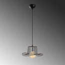 Pendul Palarie FELINA NOIR din metal- q-home.ro