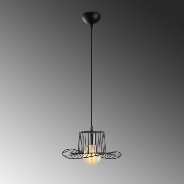 Pendul Palarie FELINA NOIR din metal- q-home.ro