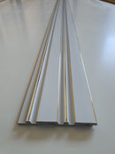 Riflaj decorativ Polimer Dur, WY-003, 280 x 12 x 1.1 cm