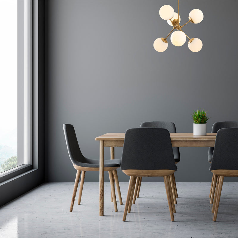 Candelabru De Lux, Auriu / Alb- q-home.ro