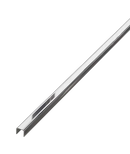 Profil U inox , crom oglinda 2700x15x8 mm, grosime 0.4 mm- q-home.ro