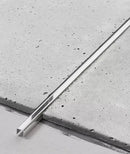 Profil U inox , crom oglinda 2700x15x8 mm, grosime 0.4 mm- q-home.ro
