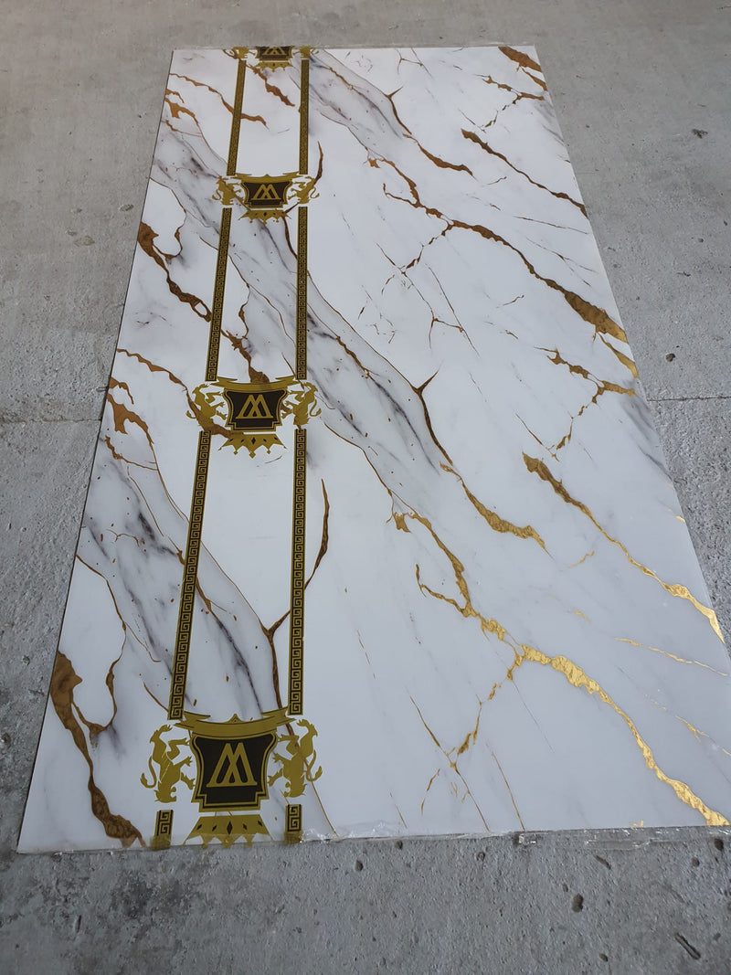 PANOURI DECORATIVE MARMURA PVC ,TIFFANY WMP-030 , 122 x 244 cm