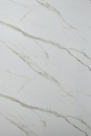 PANOU DECORATIV PVC imitatie marmura CALACATTA WHITE, 122 x 270 cm- Ridicare personala din depozit