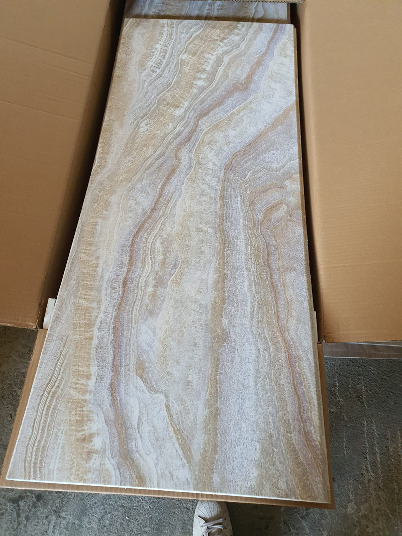 Panou decorativ polistiren imitatie marmura, 929-227, 120 x 50 x 2 cm