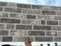 Panou textura caramida in relief 689-038, 100x50x2 cm