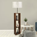 Lampa de Podea ,E27, Max 60W, Culoare Maro / Ecru- q-home.ro
