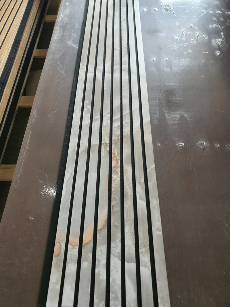 RIFLAJ ACUSTIC MDF- M LAN 707 , 280 x 35 x 1,4 cm