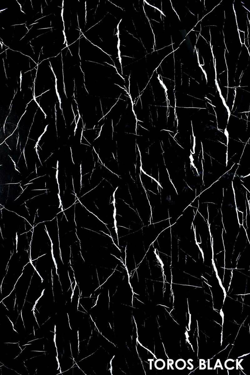 PANOU DECORATIV PVC imitatie marmura TOROS BLACK, 122 x 270 cm- Ridicare personala din depozit