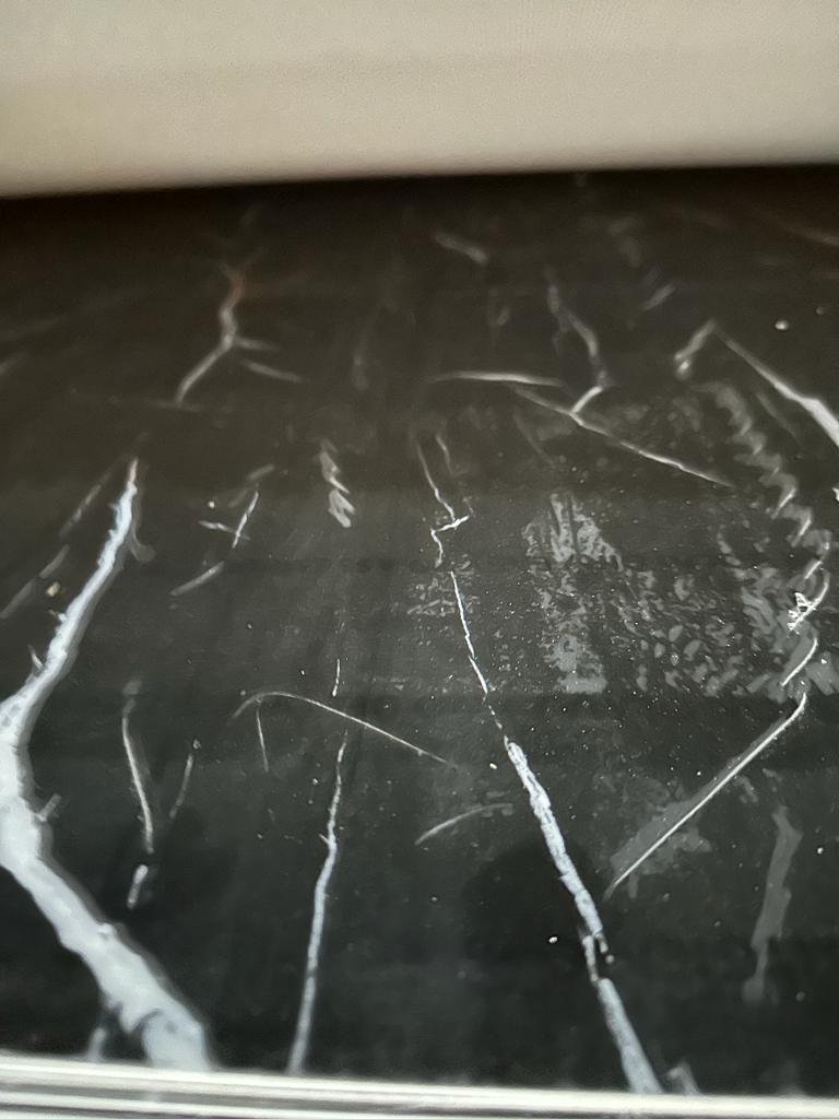 PANOU DECORATIV PVC imitatie marmura , BLACK, 122 x 244 cm- Cu ridicare personala din depozit!!!