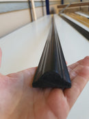 Brau decorativ din Polimer Dur,NEGRU, 240 x 4 x 2 cm , B81-6