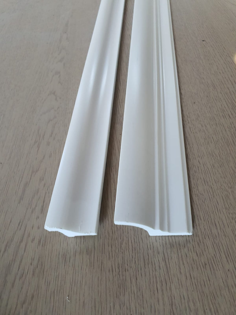 Cornisa led  pentru colt, D 202, 240 x 7,5 x 4,2 cm