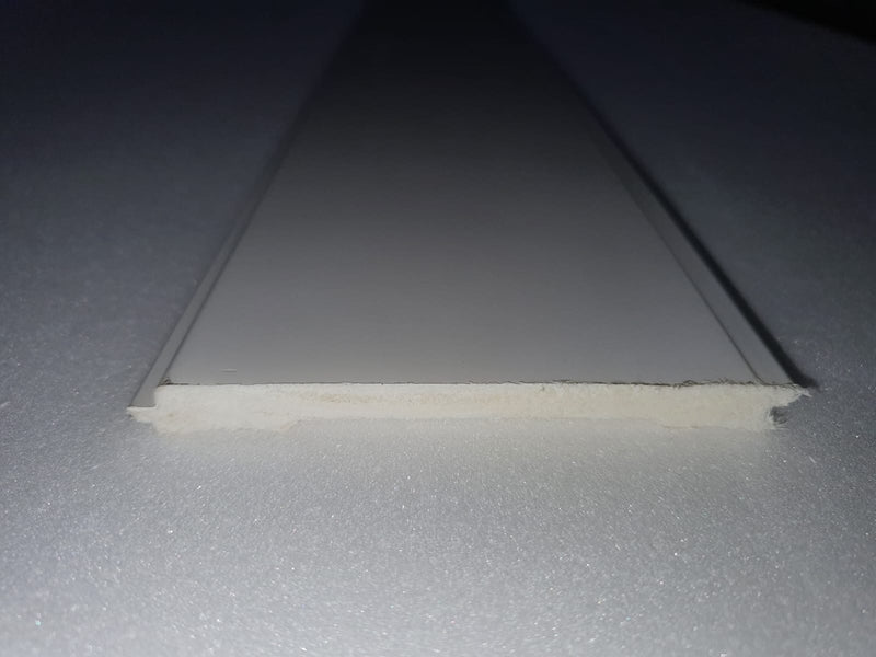 Riflaj decorativ duropolimer, ALB, D 401 , 290 x 10,5 x 0.9 cm- Livrare rapida!