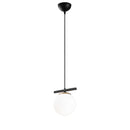 Lustra Suspendata Cu Glob Alb- q-home.ro