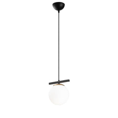 Lustra Suspendata Cu Glob Alb- q-home.ro