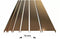 Profil U inox , bronz oglinda 2700x15x8 mm, grosime 0.4 mm- q-home.ro