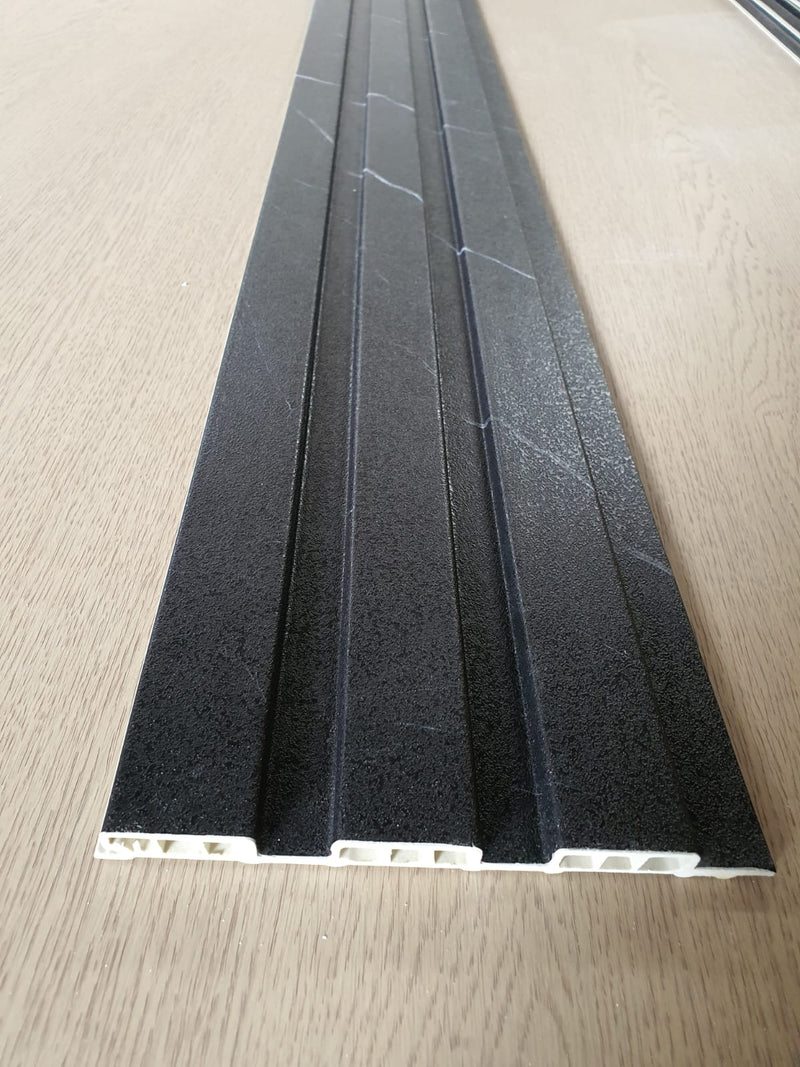 Riflaj decorativ din SPC,MARBLE BLACK 23047-8