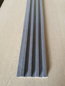 Riflaj decorativ din SPC, LINEN DARK GREY 29192-4