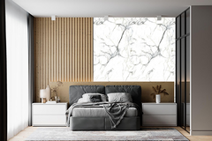 PANOURI DECORATIVE MARMURA PVC-ATLAS WHITE, 122 x 244 cm- Cu ridicare personala din depozit!!!
